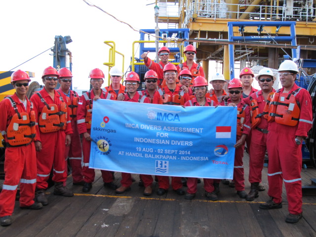 Successful Completion of IMCA Surface Supplied Diving Assessment for Indonesian Divers